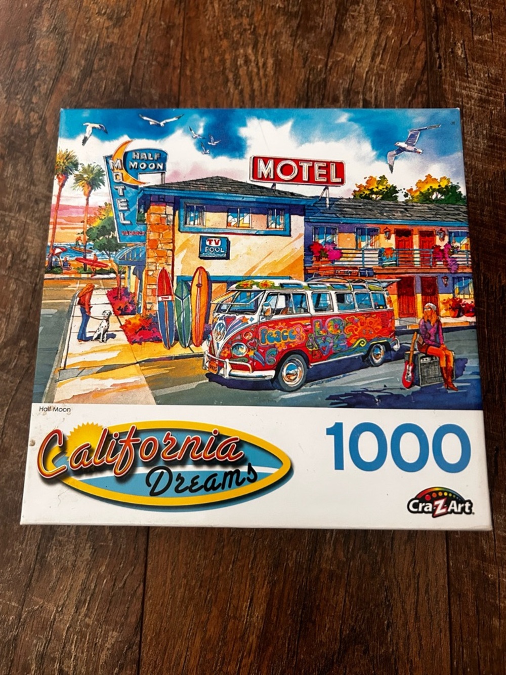70’s VW van surfer puzzle